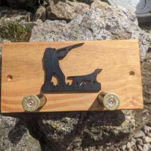 Dog Lead Holder... Gun & Dog #3 Blk