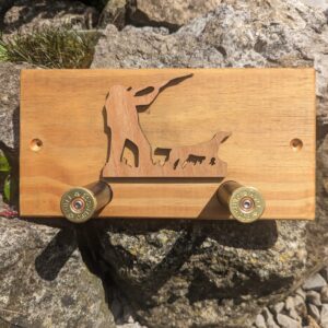 Dog Lead Holder... Gun & Dog #1 Natural