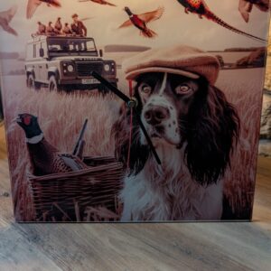 30 cm Glass Wall Clock