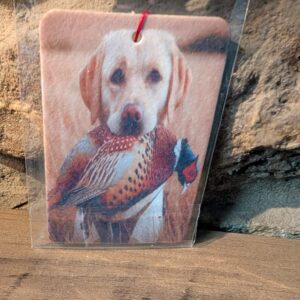 Yellow Labrador Car Freshener