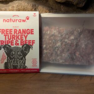 Naturaw 500g Free Range Turkey, Tripe & Beef