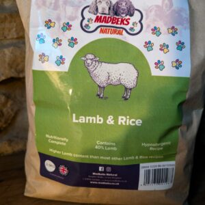 Madbeks Natural Lamb & Rice 12kg