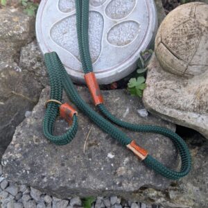 Madbeks Lux  Green Flat Slip Lead